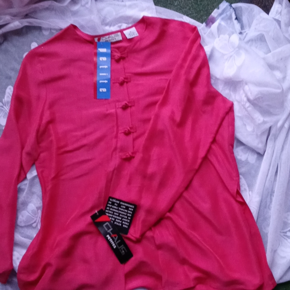 Chaus petites silk blouse
